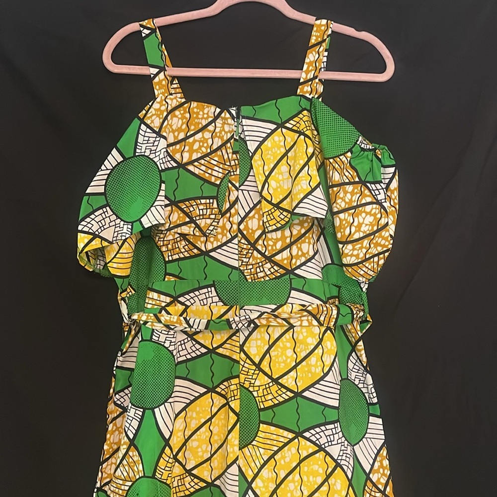 Beautiful African dress multi colored - Picture 4 of 7